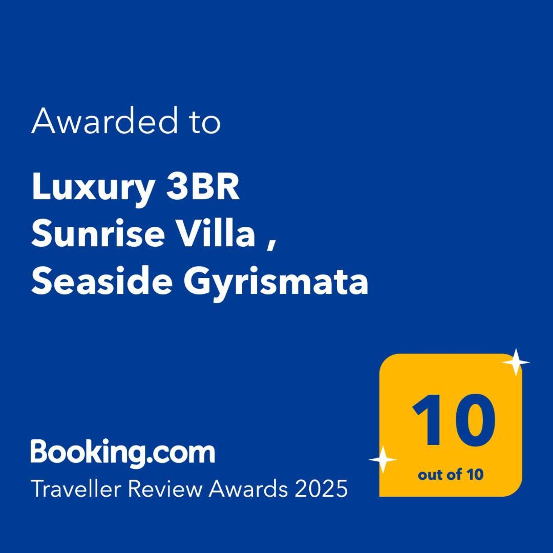 Luxury 3Br Sunrise Villa , Seaside Gyrismata Skyros Exteriör bild